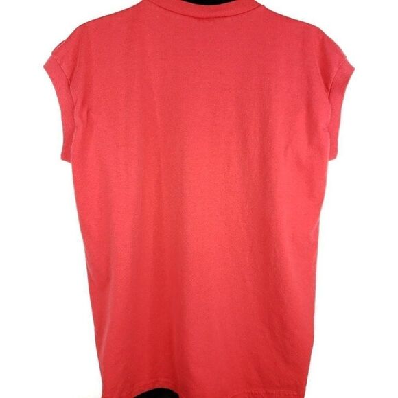 Maui Splash Surfer T Shirt Vintage 80s 90s Surf Surfing Sleeveless 50/50 - Picture 3 of 6